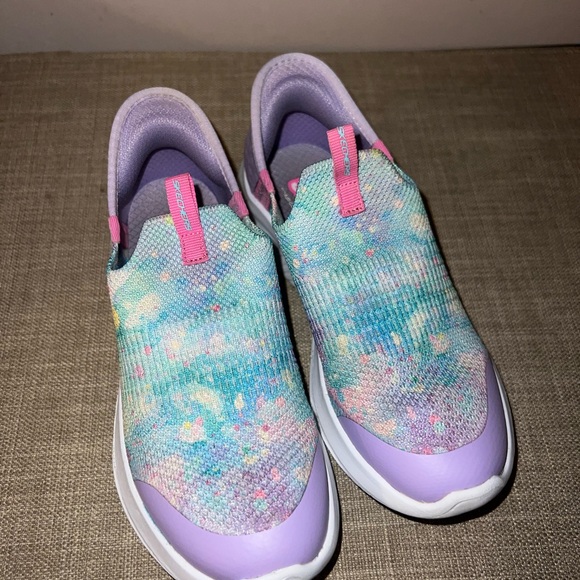 Skechers Other - 12 Toddler Skechers Kids Pastel Slip-On Sneakers